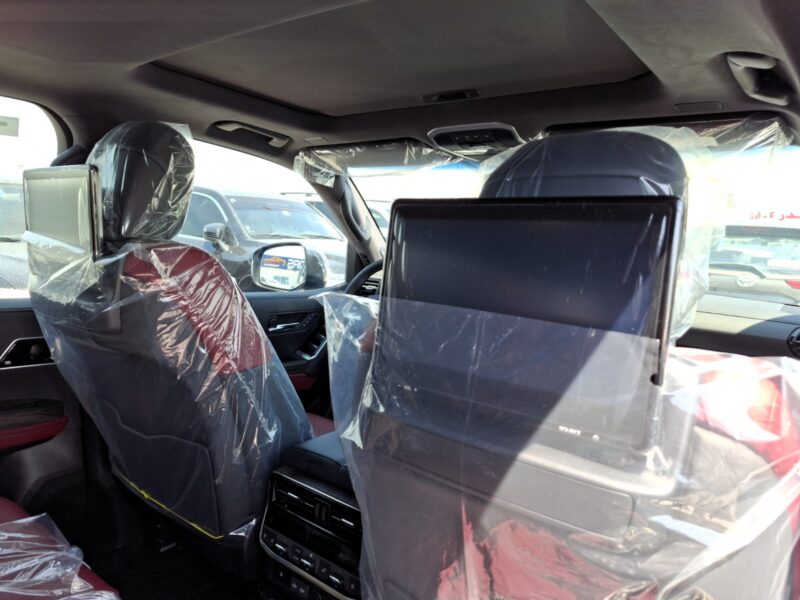 2024 Toyota Landcruiser VXR 3.3-liter twin-turbo diesel V6 Engine Black Red SUV