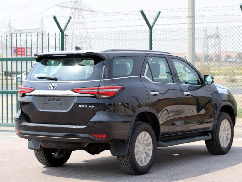 2024 Toyota Fortuner 4.0 Litres V6 Petrol Engine Black-Black SUV