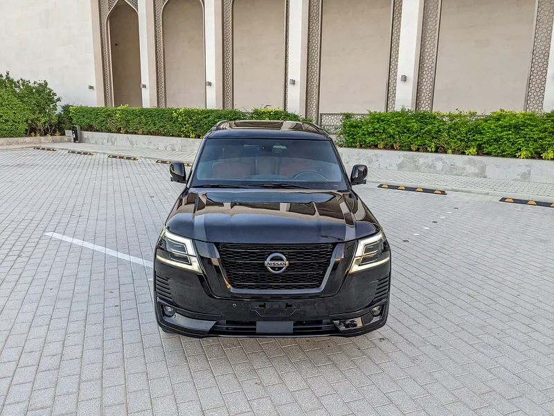 2010 NISSAN PATROL FACELIFTED 2023 V8 Black Brown SUV GCC Specs