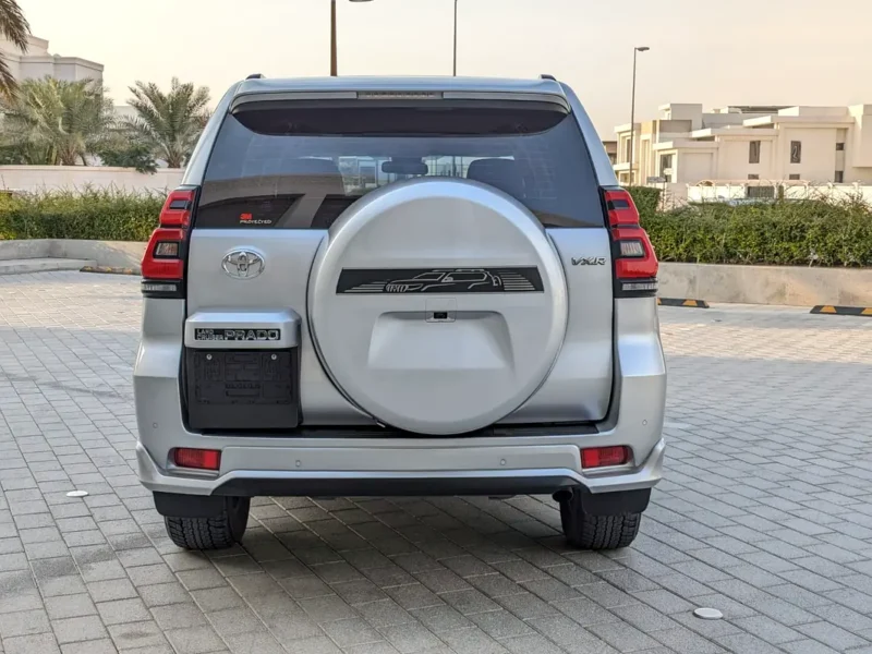 2022 Toyota Prado Adventure 6 Cylinders Petrol Engine Silver Beige SUV GCC