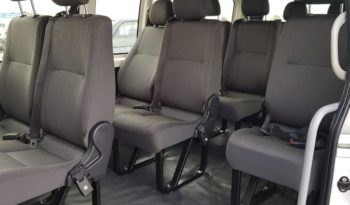 2018 Toyota Hiace 3.0-litre 4-cylinder Engine White Black Commuter Van