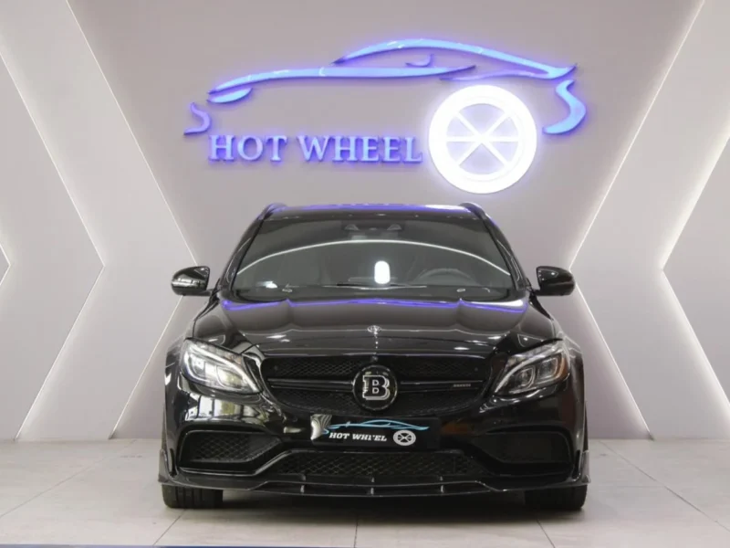 2018 Mercedes-Benz C 63S AMG Std BRABUS KIT 4.0L 8 Cylinders Black Wagon