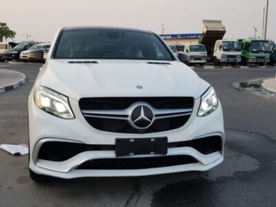 2016 Mercedes-Benz GLE 43 AMG 3.0L V6 twin-turbo Engine White Black SUV