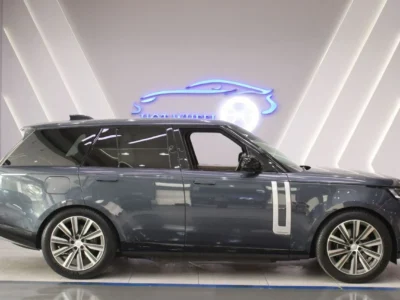 2025 Land Rover Range Rover Vogue P550 Autobiography 3.0L Turbocharged-6 Blue Tan