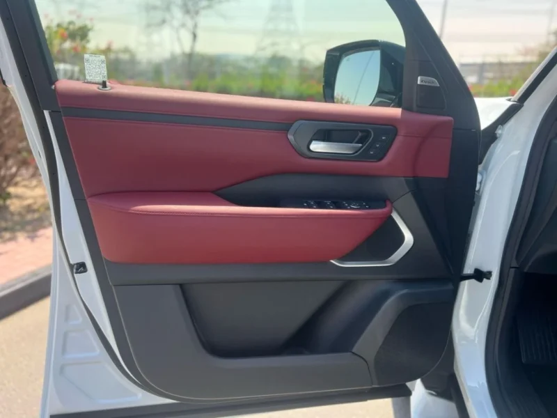 2026 Nissan Patrol LE Platinum City 3.5L Twin-Turbocharged V6 White Red SUV