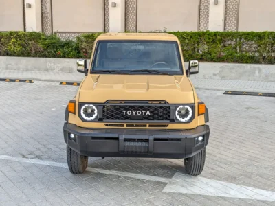 2014 Toyota Land Cruiser 79 series LX V6 8 Cylinders Engine Beige Brown Truck