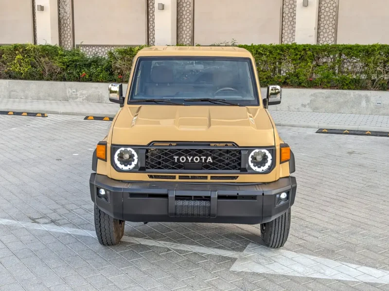 2014 Toyota Land Cruiser 79 series LX V6 8 Cylinders Engine Beige Brown Truck