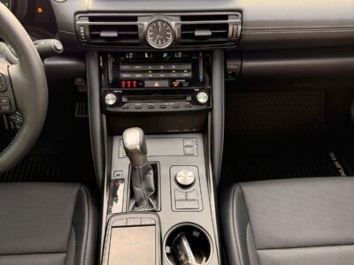 2025 LEXUS IS 350 F-SPORT 3.5 Litres V6 Engine White Black Sedan USA Specs