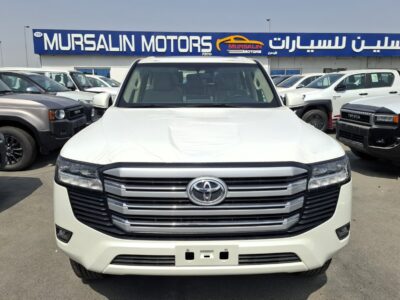 2025 Toyota Landcruiser GXR 3.5L TWIN TURBO, 6 CYLINDER White Beige SUV