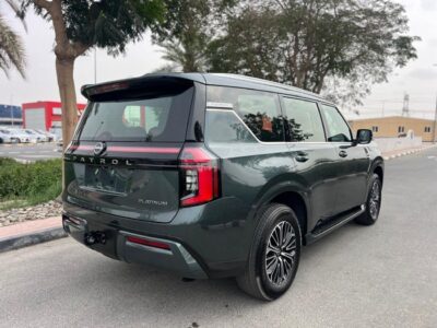 2026 Nissan Patrol SE PLATINUM 3.5L 6 Cylinders Petrol Engine Green Beige SUV GCC