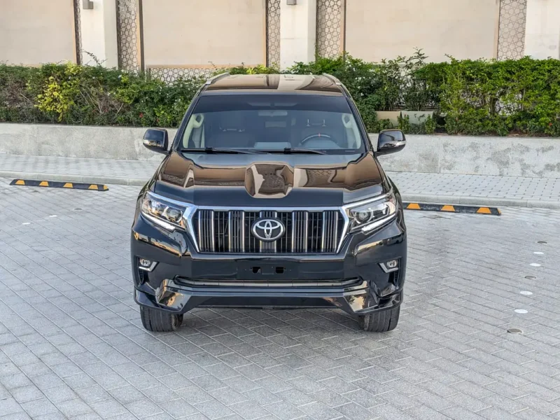 2019 Toyota Prado TXL V4 2.7L Black Brown SUV GCC IN EXCELLENT CONDITION