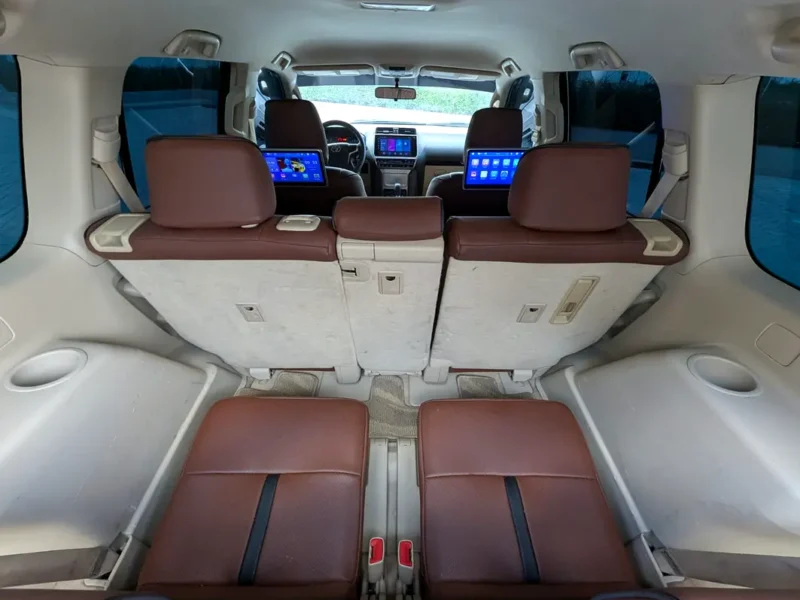 2019 TOYOTA PRADO GCC Specs V4 Petrol Engine 2.7 Litres Black Brown SUV