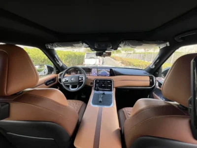 2026 Nissan Patrol SE PLATINUM 3.5L 6 Cylinders Petrol Engine Black Tan SUV GCC