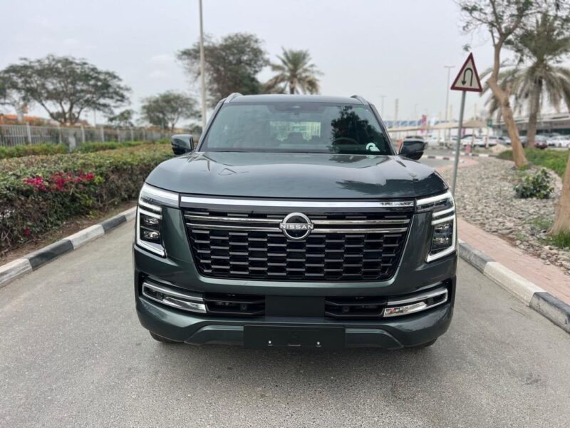 2026 Nissan Patrol SE PLATINUM 3.5L 6 Cylinders Petrol Engine Green Beige SUV GCC