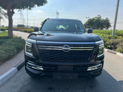 2026 Nissan Patrol SE PLATINUM 3.5L 6 Cylinders Petrol Engine Black Tan SUV GCC
