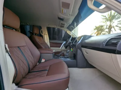 2019 Toyota Prado TXL V4 2.7L Black Brown SUV GCC IN EXCELLENT CONDITION