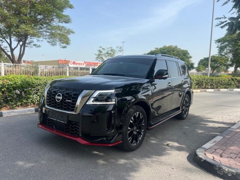 2024 Used Nissan Patrol Nismo 5.6L 8 Cylinders Petrol Engine Black Red SUV GCC