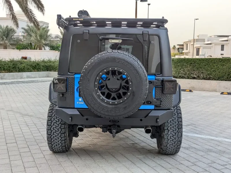 2015 Jeep Wrangler Unlimited 1941 Edition 6 Cylinders Engine Blue Black SUV GCC