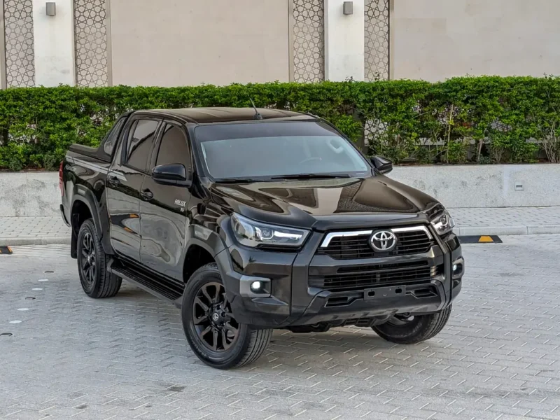 2017 TOYOTA HILUX FACELIFTED 2025 ADVENTURE GCC V4 2.7L Black Red Pick UP