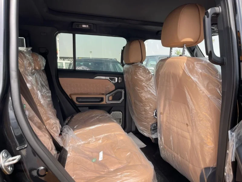 2025 JETOUR T2 TRAVEL PLUS 2.0 Litres 4 Cylinder Petrol Engine Black Tan SUV