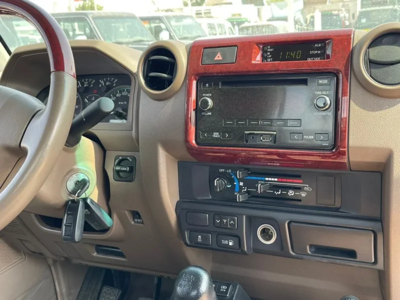 2021 Toyota Land Cruiser Pick Up Std 4.0L 6 Cylinders Single Cab Utility 4WD Green Brown