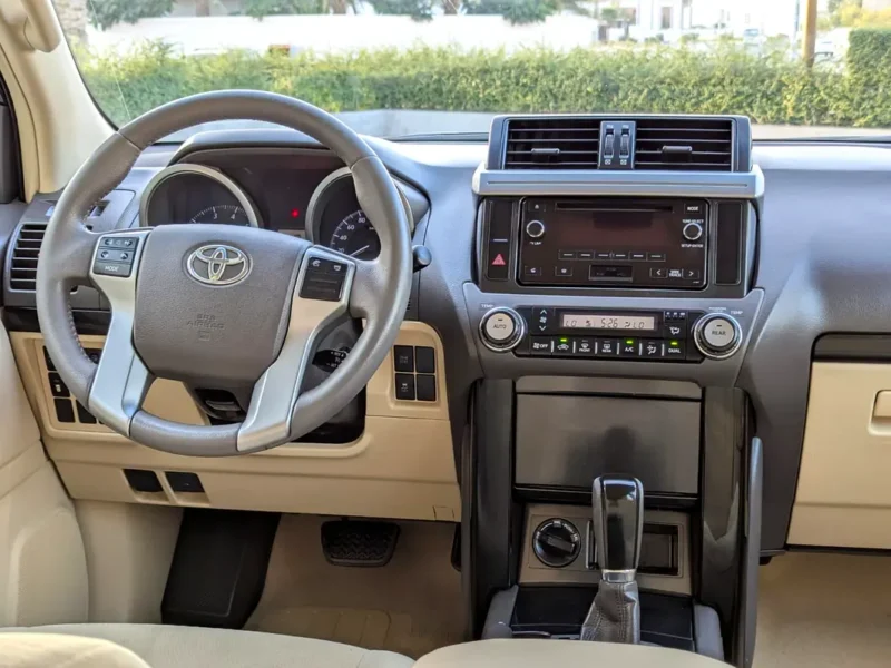 2016 TOYOTA PRADO GXR V4 Cylinders Engine 2.7 Litres White Beige SUV GCC