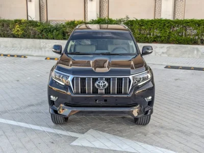 2023 Toyota Prado TXL V4 2.7L Black Beige SUV GCC IN EXCELLENT CONDITION