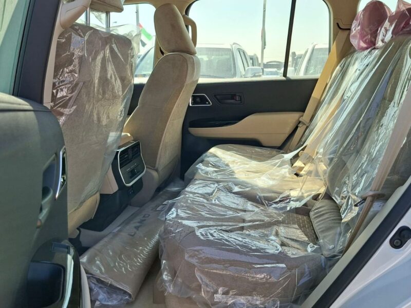 2025 Toyota Land Cruiser GXR 3.5 Litres 6 Cylinders Petrol Engine White Beige SUV GCC