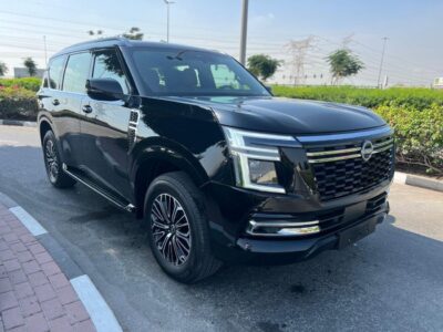 2026 Nissan Patrol SE PLATINUM 3.5L 6 Cylinders Petrol Engine Black Tan SUV GCC