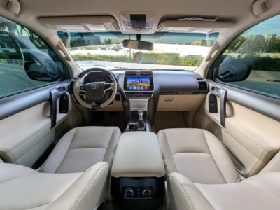 2018 Toyota Prado TXL V6 Petrol Engine 4.0 Litres Bronze Beige SUV GCC Specs