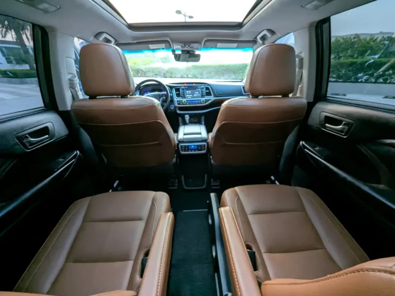 2019 TOYOTA HIGHLANDER LIMITED 3.5 Litres V6 Hybrid Engine Grey Brown SUV