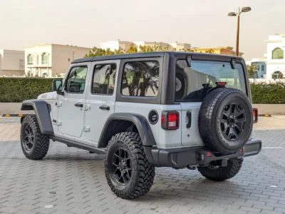 2024 JEEP WRANGLER SPORT 2.0L V4 White Black SUV IN EXCELLENT CONDITION