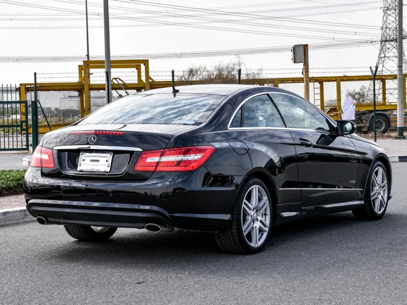 2010 Mercedes-Benz E-Class E 350 6 Cylinder Petrol Engine Black Coupe