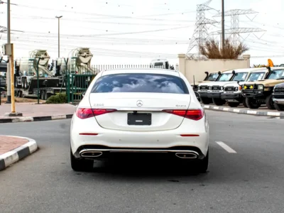 2021 Mercedes-Benz S-Class S 500 L 4Matic 6 Cylinder Engine White Orange Sedan