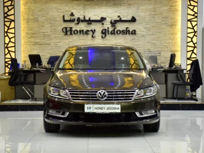 2015 Volkswagen CC Sport 4 Cylinder Petrol Engine Brown Beige Sedan GCC