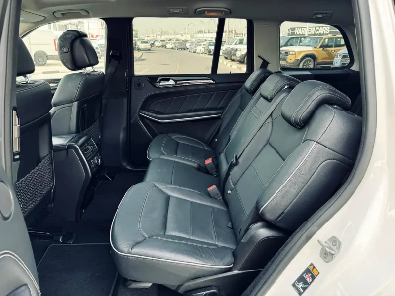 2014 Mercedes-Benz GL-Class GL 550 4Matic 8 Cylinder Engine White Black SUV