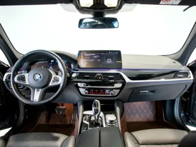 2023 BMW 5-Series 530i M Sport 4 Cylinders Petrol Engine Grey Black Sedan