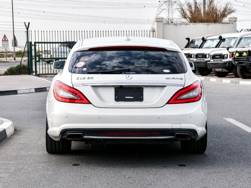 2013 Mercedes-Benz CLS-Class CLS 550 8 Cylinder Petrol Engine White Black Wagon