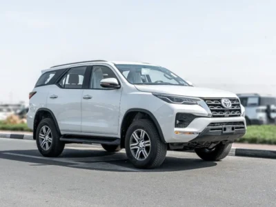 2026 Toyota Fortuner VX 4.0 Litre V6 Petrol Engine AT White Tan SUV GCC Specs