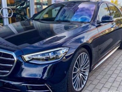 2024 Mercedes-Benz S 500 3.0-liter Turbocharged inline-6 Black Beige Sedan