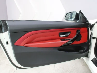 2014 BMW 435i M Sport 3.0 Liter 6 Cylinder Petrol Engine White Red Coupe