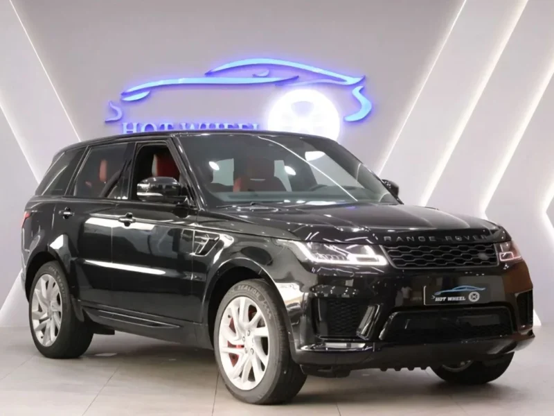 2019 Land Rover Range Rover Sport HSE Dynamic 5.0L V8 SUPERCHARGED Black Red