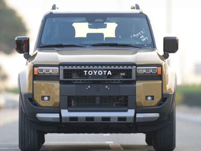 2026 Toyota Prado Adventure Dual Tone 2.4L 4 Cylinders Petrol Engine Brown Tan SUV