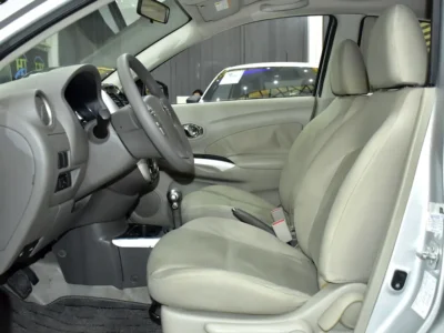 2016 Nissan Sunny SL 4 Cylinder Petrol Engine Silver Beige Sedan GCC Specs