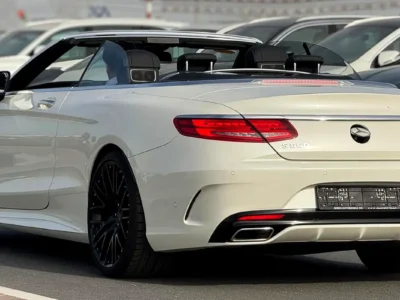 2017 Mercedes-Benz S-Class S 550 4Matic Coupe 8 Cylinders White Black Coupe