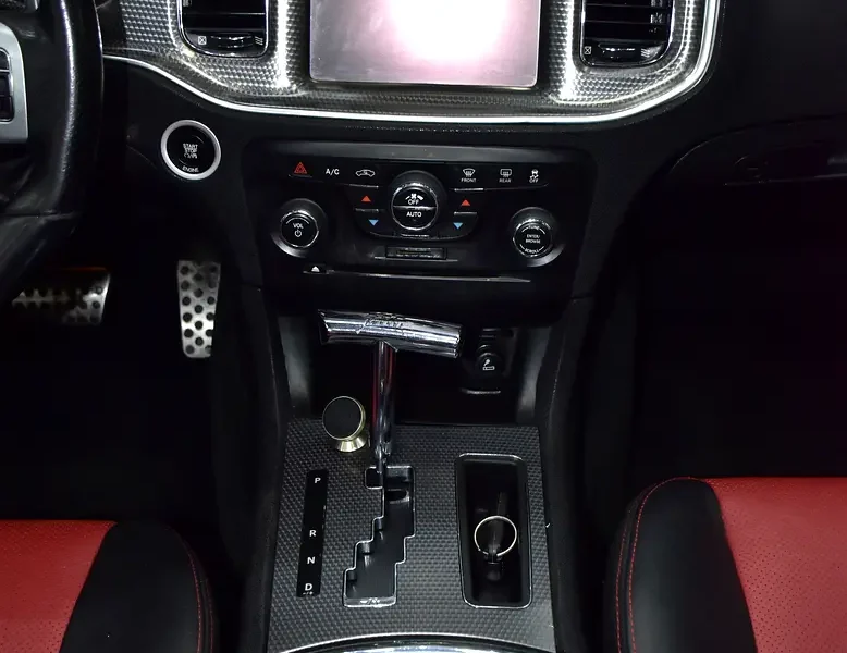 2013 Dodge Charger Srt8 8 Cylinders Petrol Engine Black Red Sedan GCC