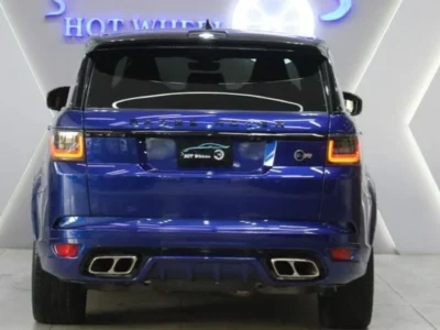 2022 Land Rover Range Rover Sport SVR 5.0L Supercharged V8 Blue Red SUV