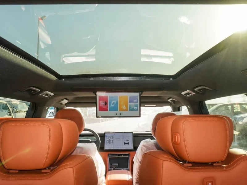 2024 ROX 01 Hybrid 4 Cylinders Engine Black Orange SUV GCC Specs