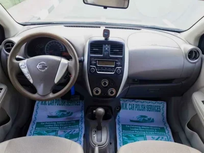 2017 Nissan Sunny Other 4 Cylinder Petrol Engine Grey Beige Sedan GCC Specs