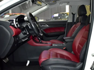 2022 MG MG6 Trophy 4 Cylinder Petrol Engine White Red Sedan GCC Specs